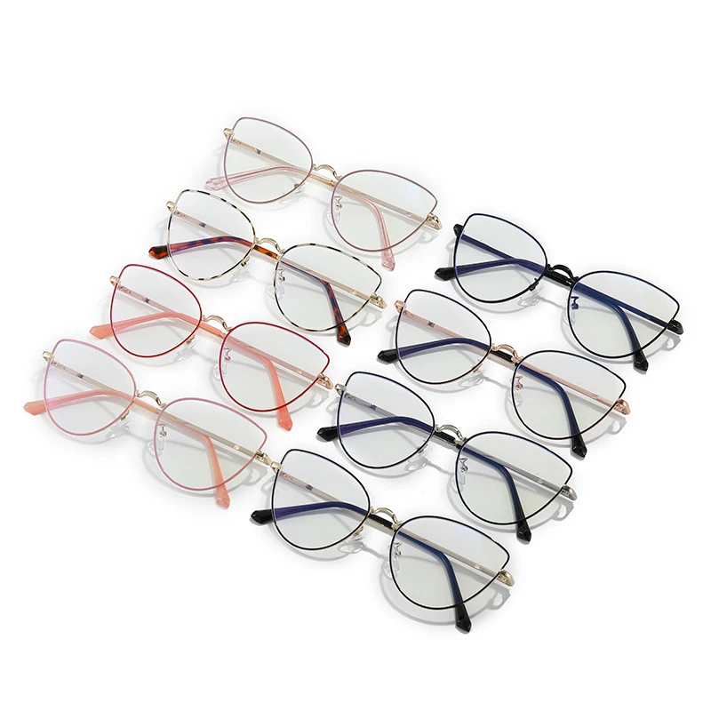 Lot De 3 Lunettes Loupe Yeux De Chat Anti Lumière Bleue - Protection UV Pour Femme Et Homme