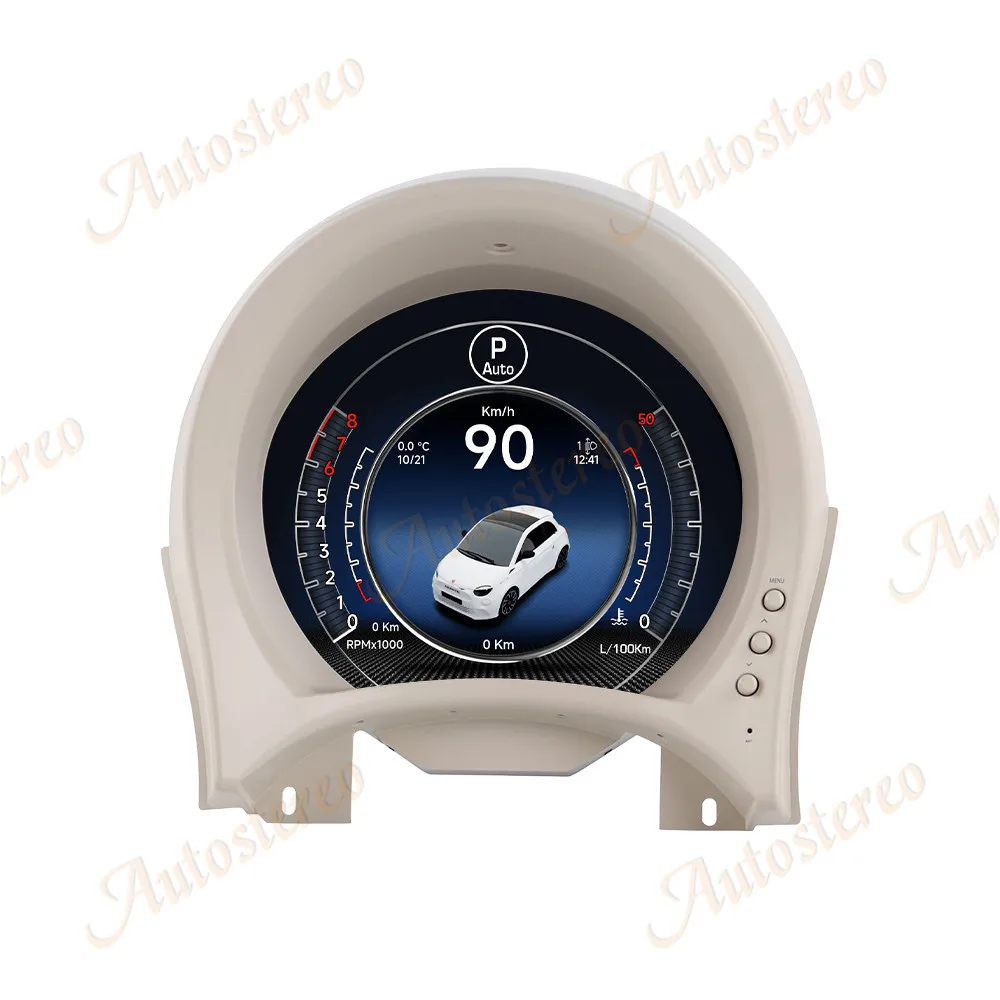 7.0 بوصة لشركة فيات 500 2007-2024 كونتيننتال GT سيارة Navihua ترقية LCD نظام لوحة القيادة عداد السرعة التلقائي أداة السيارات