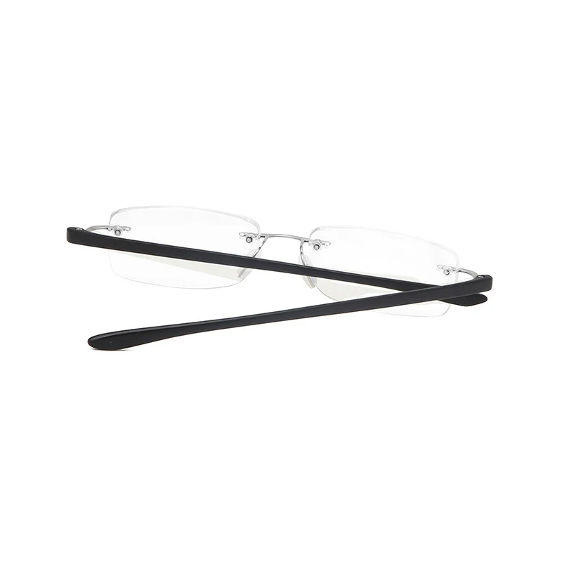 Randlose Lesebrille blaues Licht blockiert tr90 rahmenlose Brillen Presbyopie Spektakel mit Dioptrien 0.75 125 175 225 275 325 – Detail 8