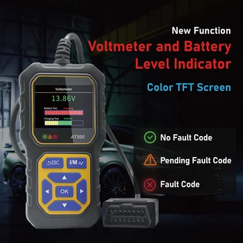 1 Piece AT500 Professional OBD2 Scanner Auto Code Reader Diagnostic Tool Check Engine Light Scan for OBD II Cars Car Tool