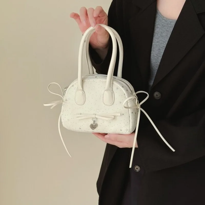 Fashionable Vintage Diaper Bag Designer Paris Style Clutch Mini Solid Color Shoulder Bag For Trendy Leisure Women
