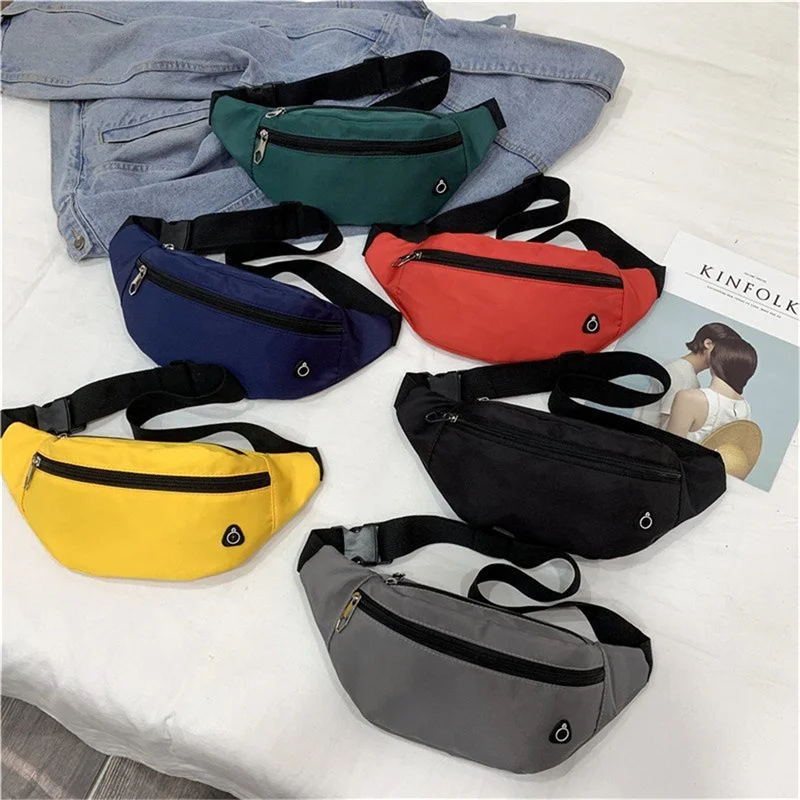 Men Women Trail Running Belt Bag Waterproof Sports Jogging Mountaineering Fitness Gym Waist Belly Bag Phone Holder