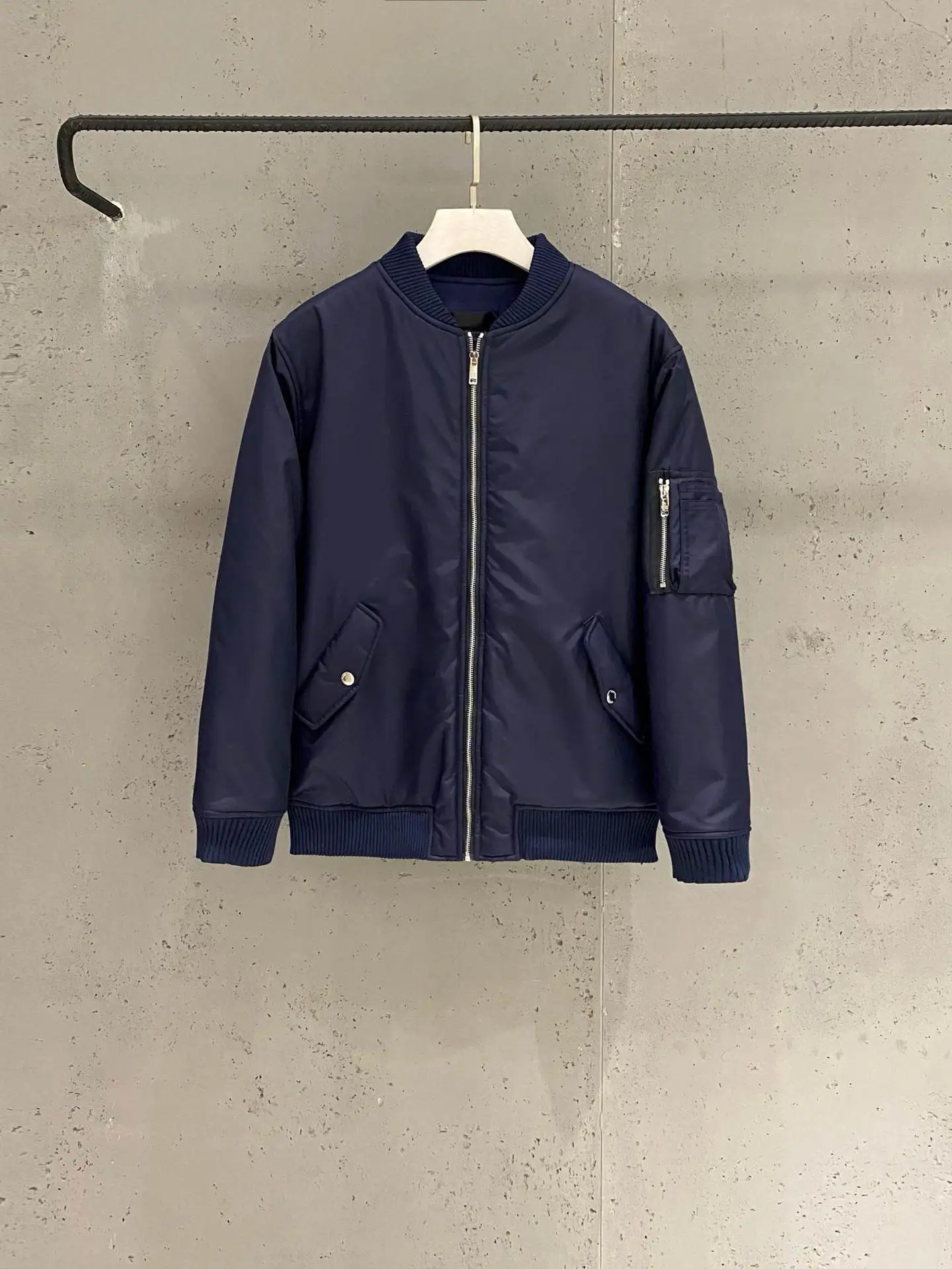 

Men's Quilted Bomber Jacket Cotton Padded Coat 2025 FW Fashion Streetwear Casual Outerwear