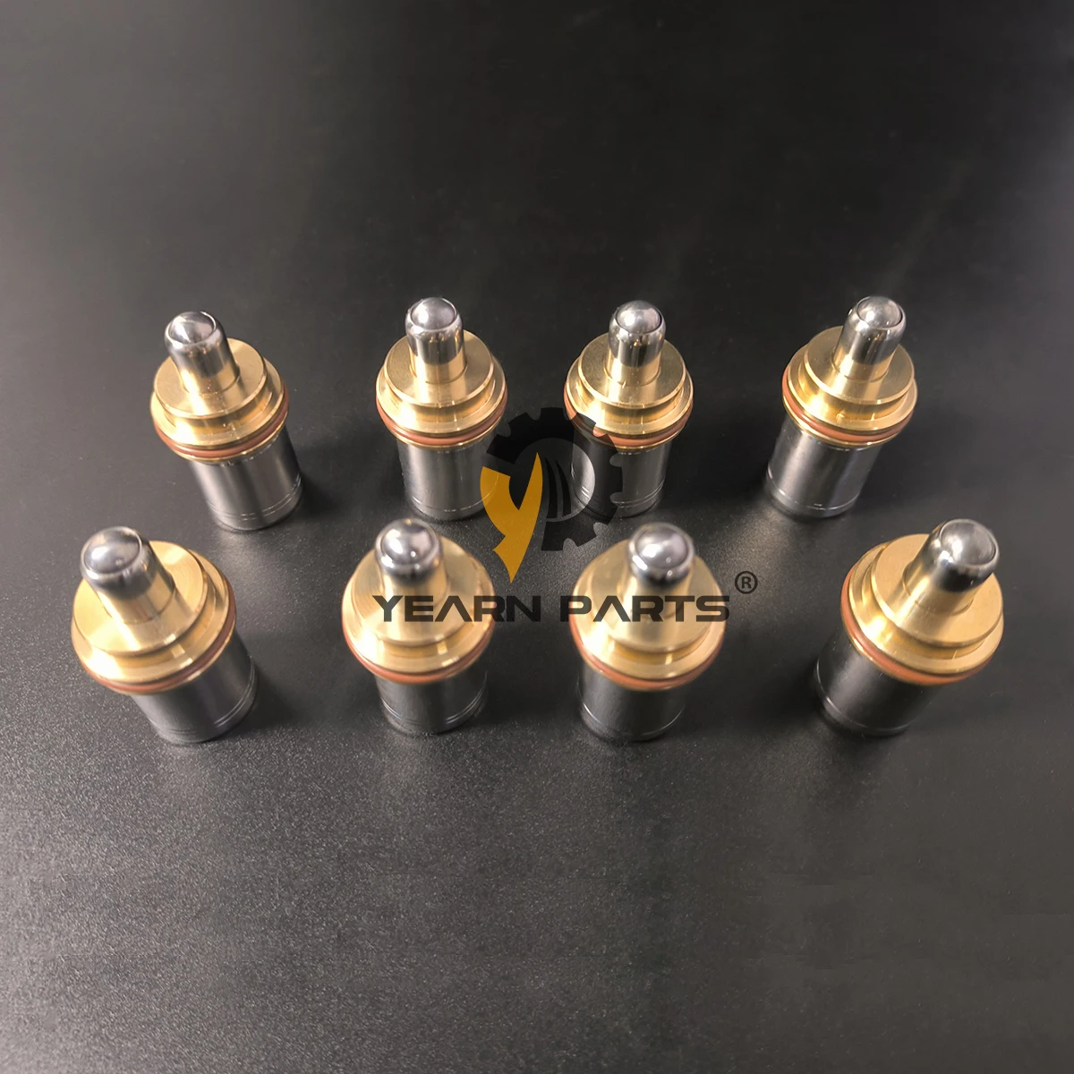 YearnParts ® 8pcs Pilot Valve Pushers 9754825 9754826 9759157 9759158 for Hitachi Excavator EX1200-5 IZX200 ZX110 ZX120 ZX125US