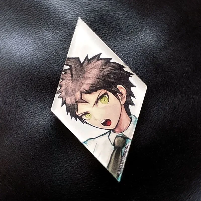 14 sztuk Anime Danganronpa cos Nagito Komaeda Nanami ChiaKi Mikan Tsumiki Monokuma odznaka torby broszka Pin Cosplay breloki prezent
