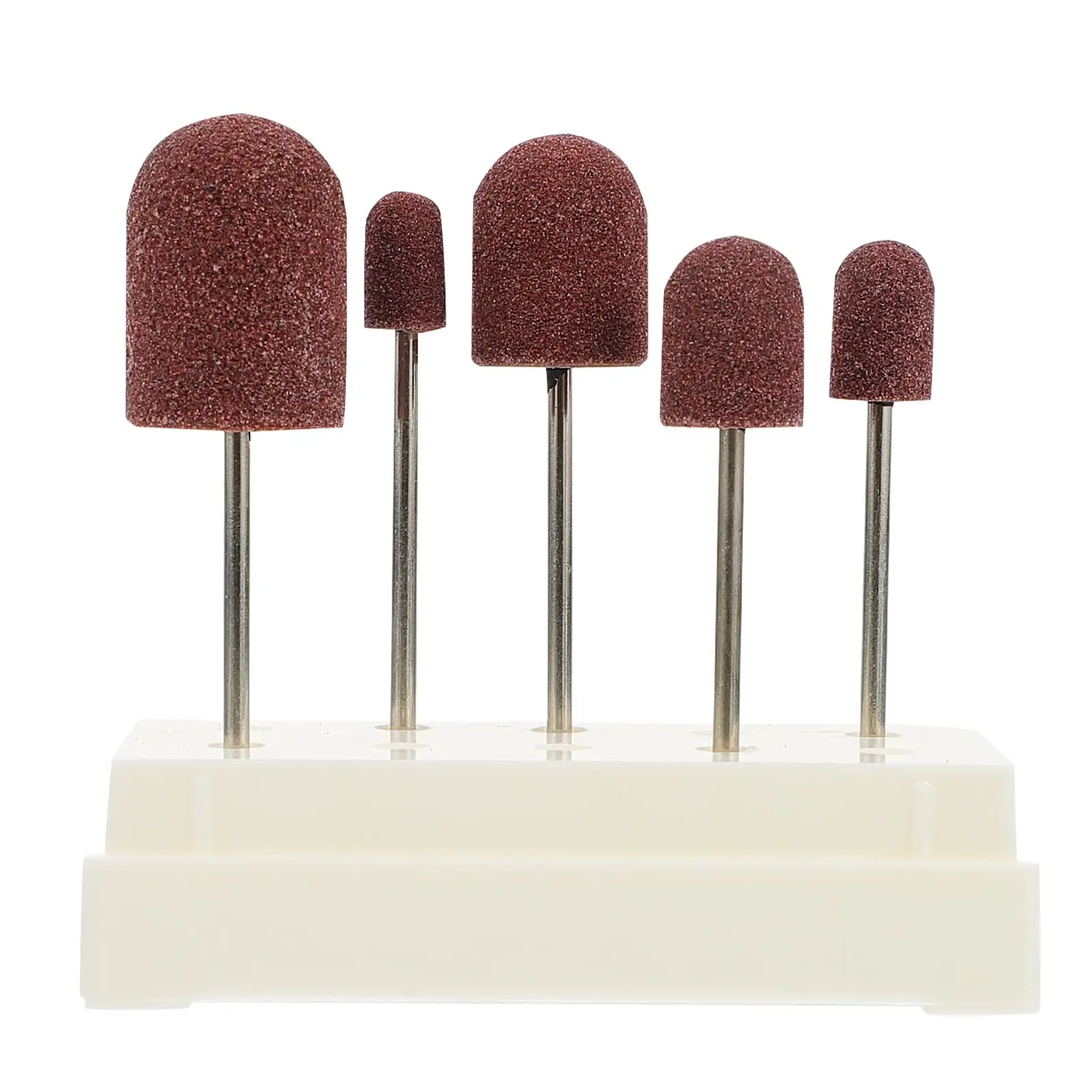

Nail Sanding Salon Storage Box 10Pcs Polishing Heads Tools Case Manicure Accessories For Women Ladies