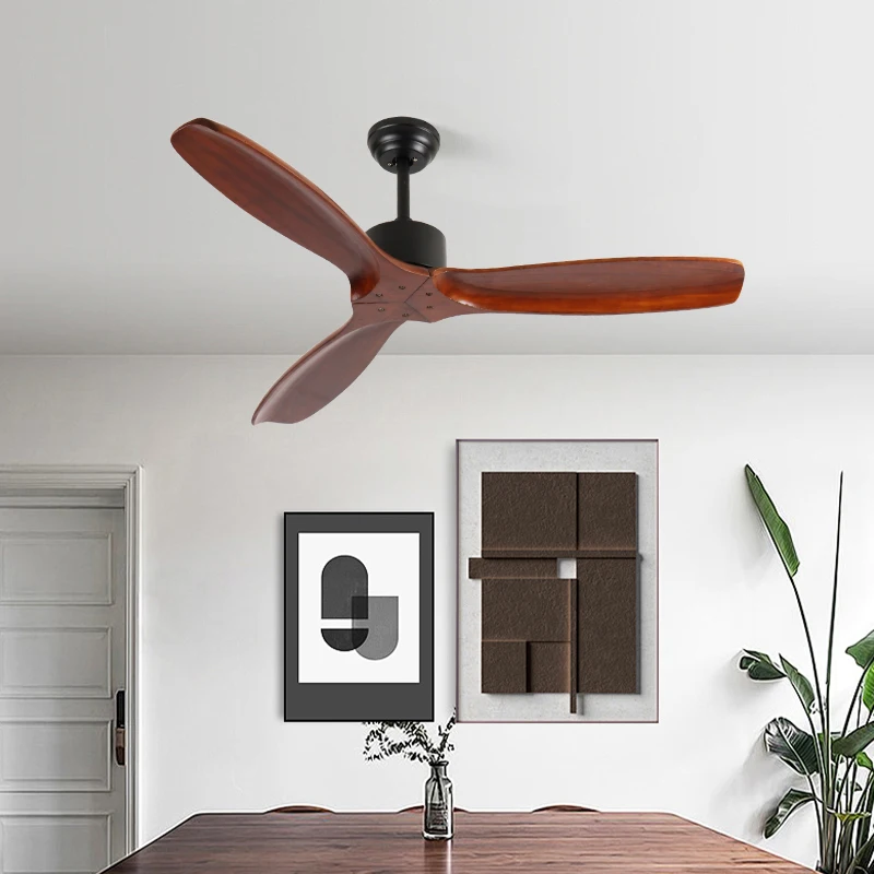 الجملة عكسها BLDC موتور مروحة السقف Ventilador دي تيكو 3 ABS شفرات مروحة السقف الحديثة لا ضوء وجهاز التحكم عن بعد