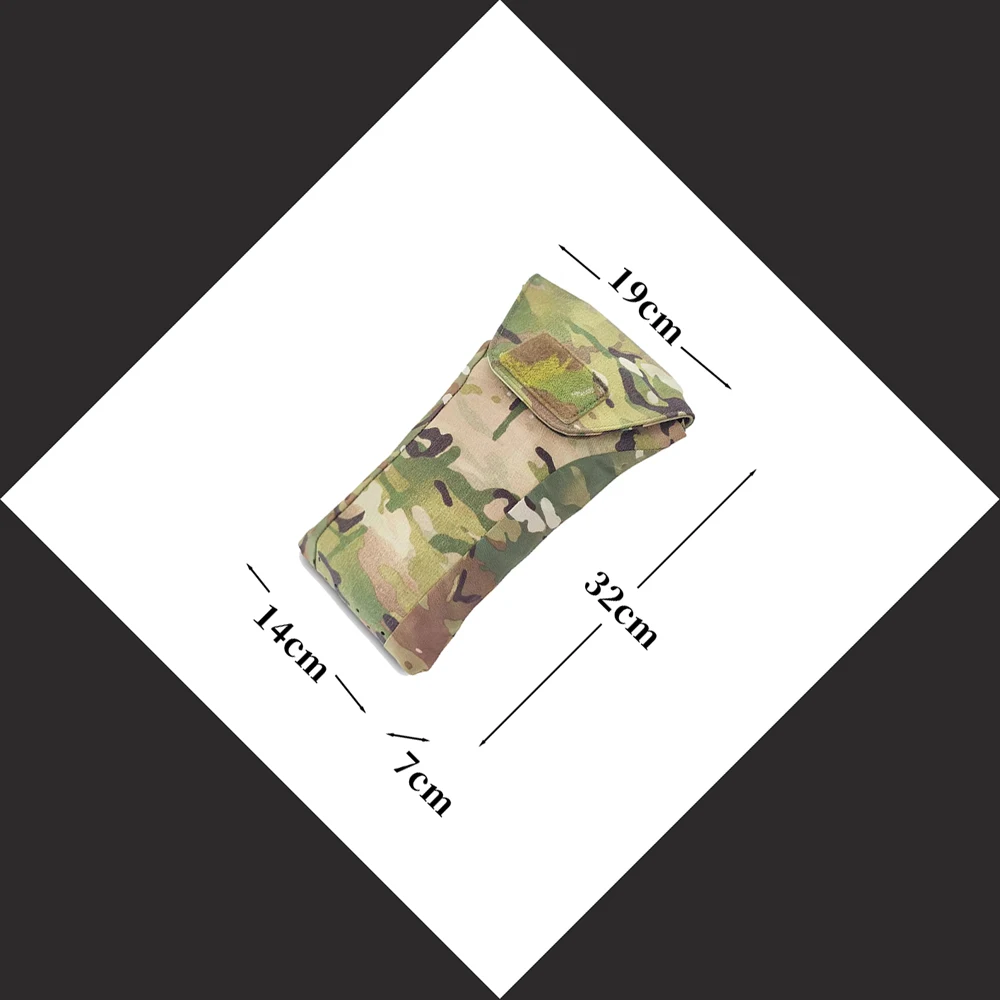 

Tactical S&S Style 70oz Tactical Hydration Pouch Outdoor Carrier with Plate Frame Vest for Outdoor Activities