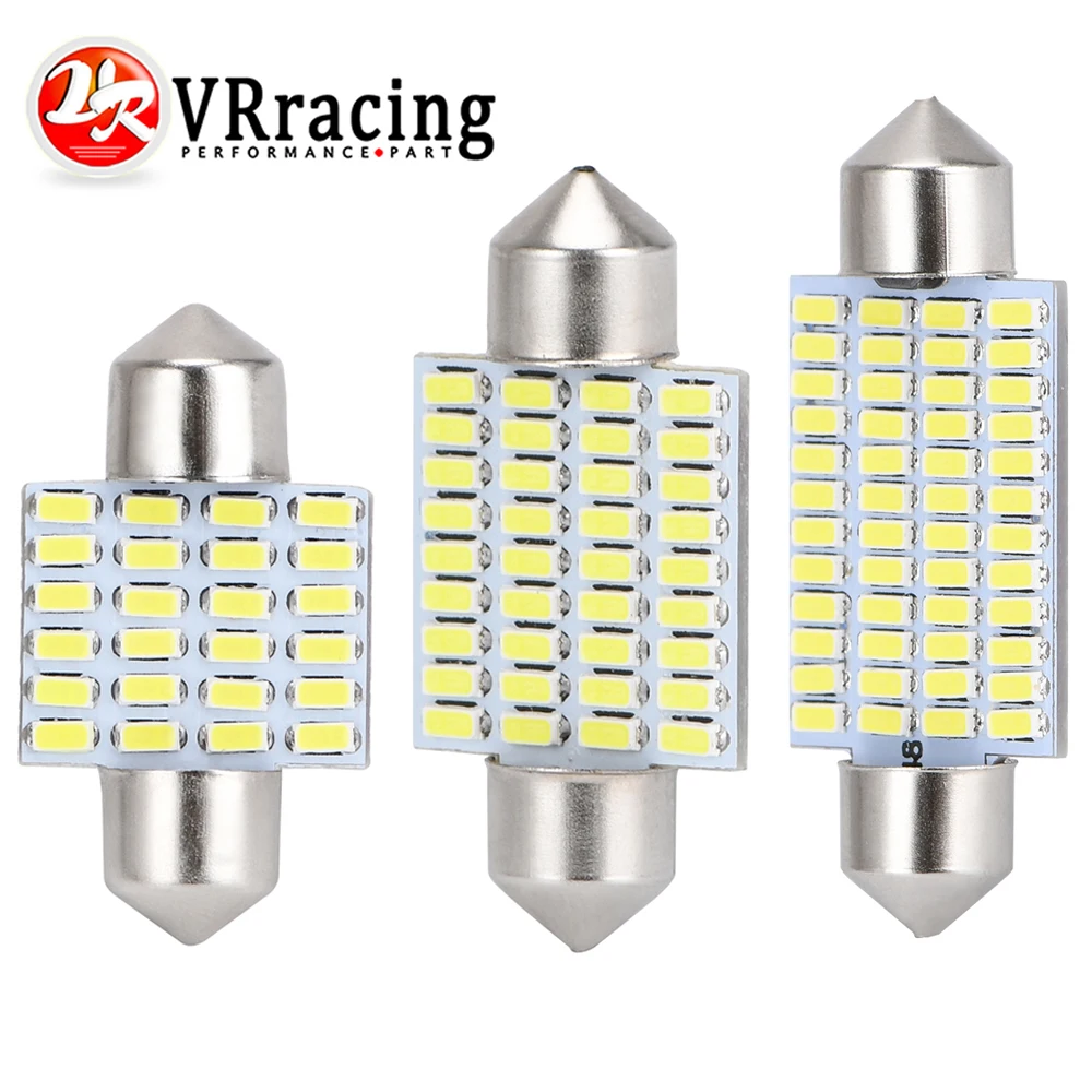 C5W C10W LED Bulb 31mm 36mm 41mm 3014 SMD 6000K Car Vehicle Interior Reading Light Clearance Bulbs Auto Plate Lamp White 12V