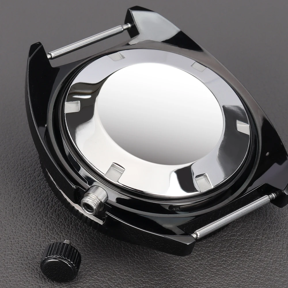 Für 41-mm-Herrenuhrengehäuse, Saphirglas, Tuna Turtle, passend für modifizierte Abalone NH34 NH35 NH36 NH38 NH70 4R36 7S Uhrwerke, 28,5-mm-Zifferblatt – Detail 8