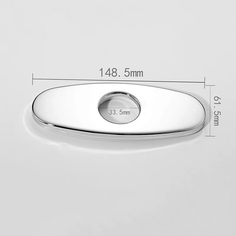 304 Stainless Steel Bathroom Faucet Hole Cover 6/10 Inch Deck Plate Sink Unused Mounting Escutcheon​