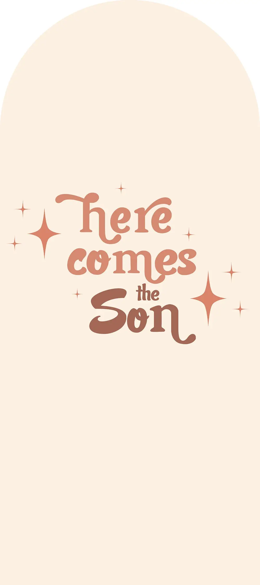 Mocsicka Happy Birthday Arch Covers Backdrop Soft Elastic Double-Faced Wedding Arched Background Beige Rainbow Party Decor Props