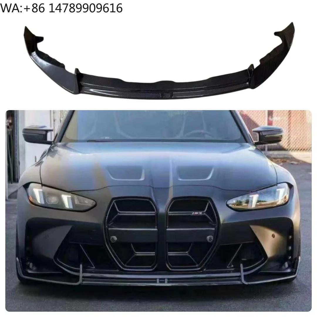YOMDO AD Style Real Carbon Fiber Front Lip Diffuser for  G80 M3 G82 M4 G83 2021+