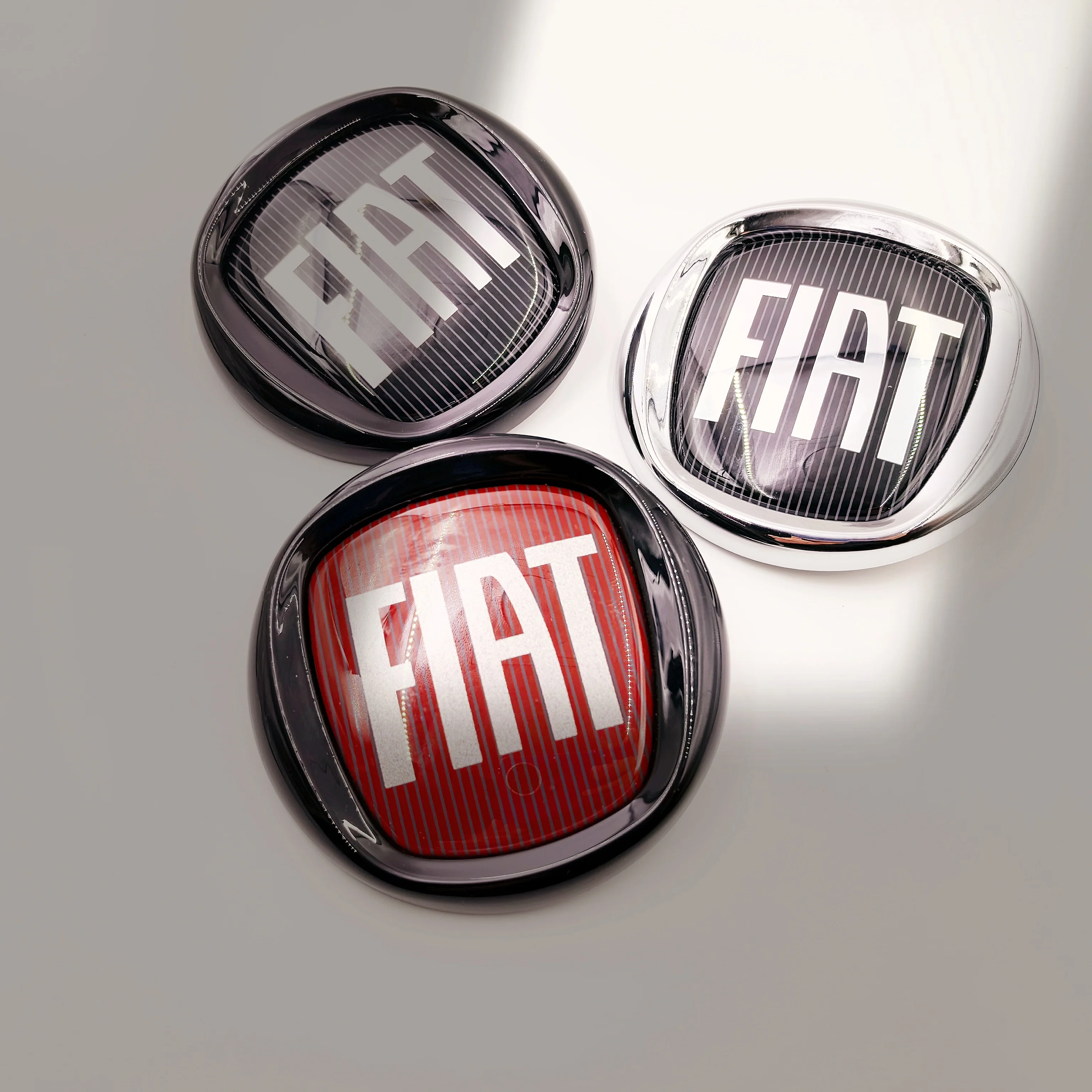 FIAT Auto-Emblem, Auto-Frontgrill-Abdeckung oder hinterer Kofferraum-Emblem, Deckel, Auto-Hinterradaufkleber, Kofferraum-Emblem
