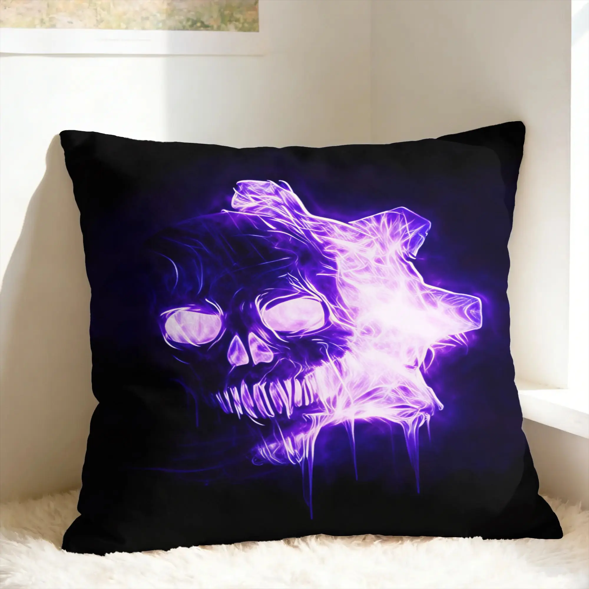 G-Gears Of War Pillow Case  Design Pillow Cover Fashion Pillowcases For Couch Sofa Bedroom
