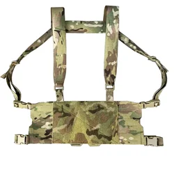Tactical Chest Rig Airsoft Molle Plate Carrier Vest Gear Hunting Lightweight Laser Cutting Harness Accessory