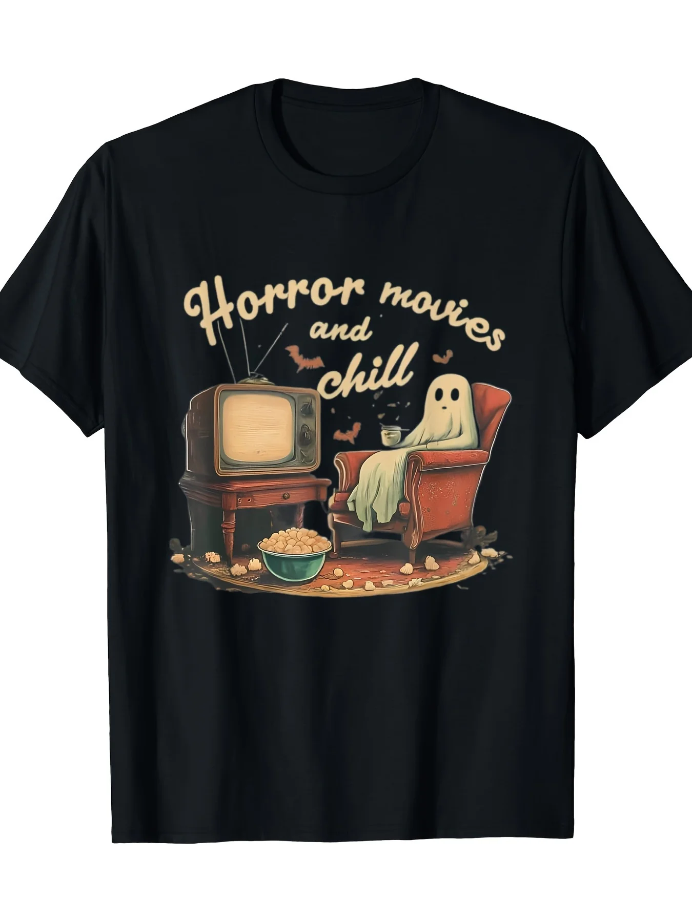 

Жуткий фильм ужасов Хэллоуин графический принт лето осень зима хлопковая мужская и женская футболка с коротким рукавом роскошная уличная футболка