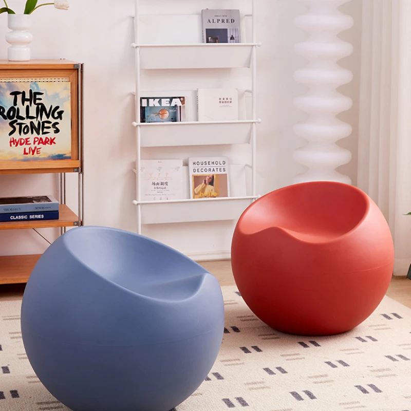 Simple and Creative Apple Stool, Thickened Plastic Round Stool, Dwell Stool, Rest Area Entrance, Shoe Changing Stool