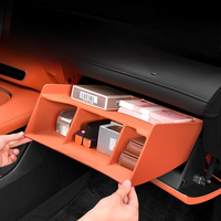 For Changan Deepal S07 2023 2024 2025 2026 Passenger Seat Storage Box Silicone Co-pilot Glove Box Car Organizer Accessories