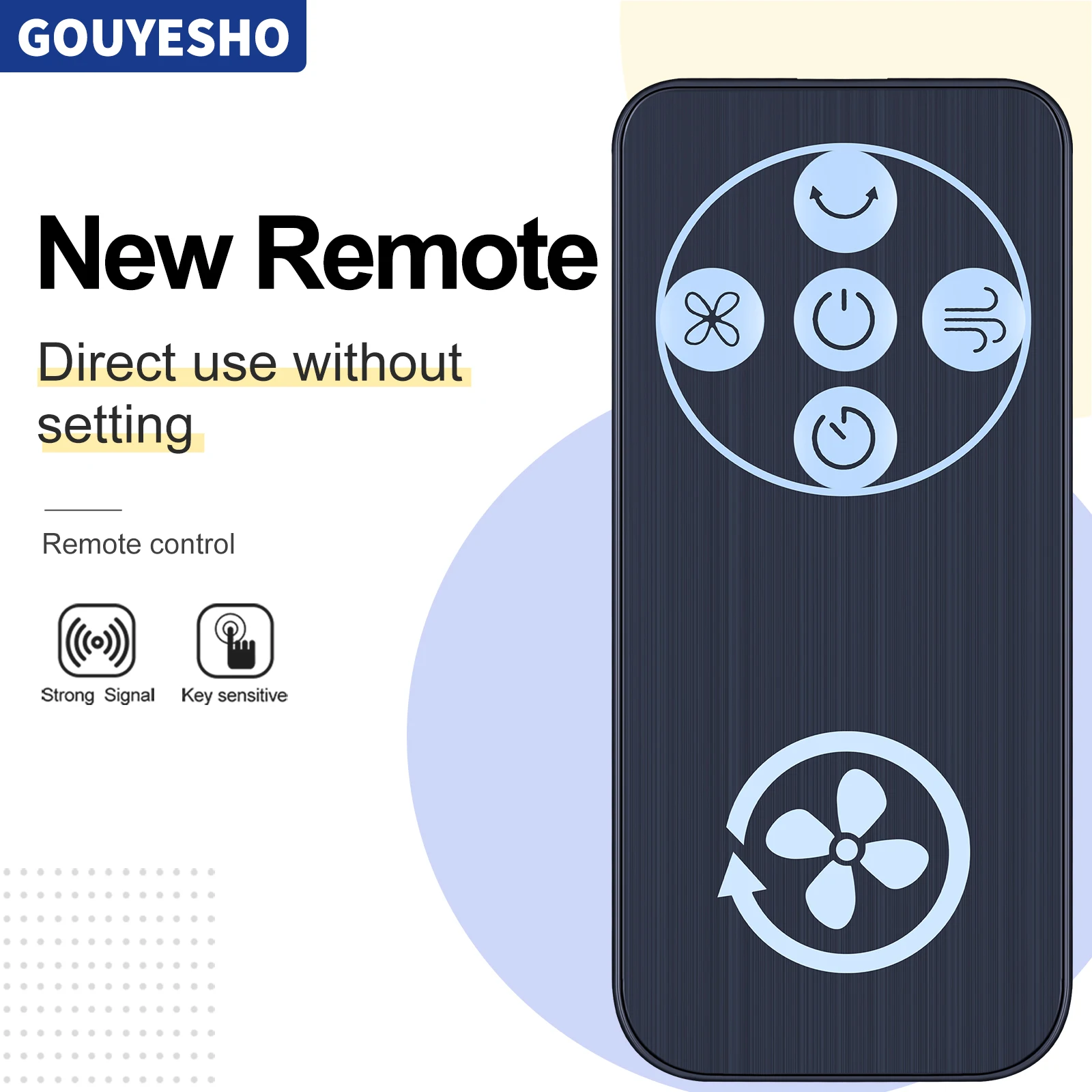 

New Remote Control for cascade tower fan