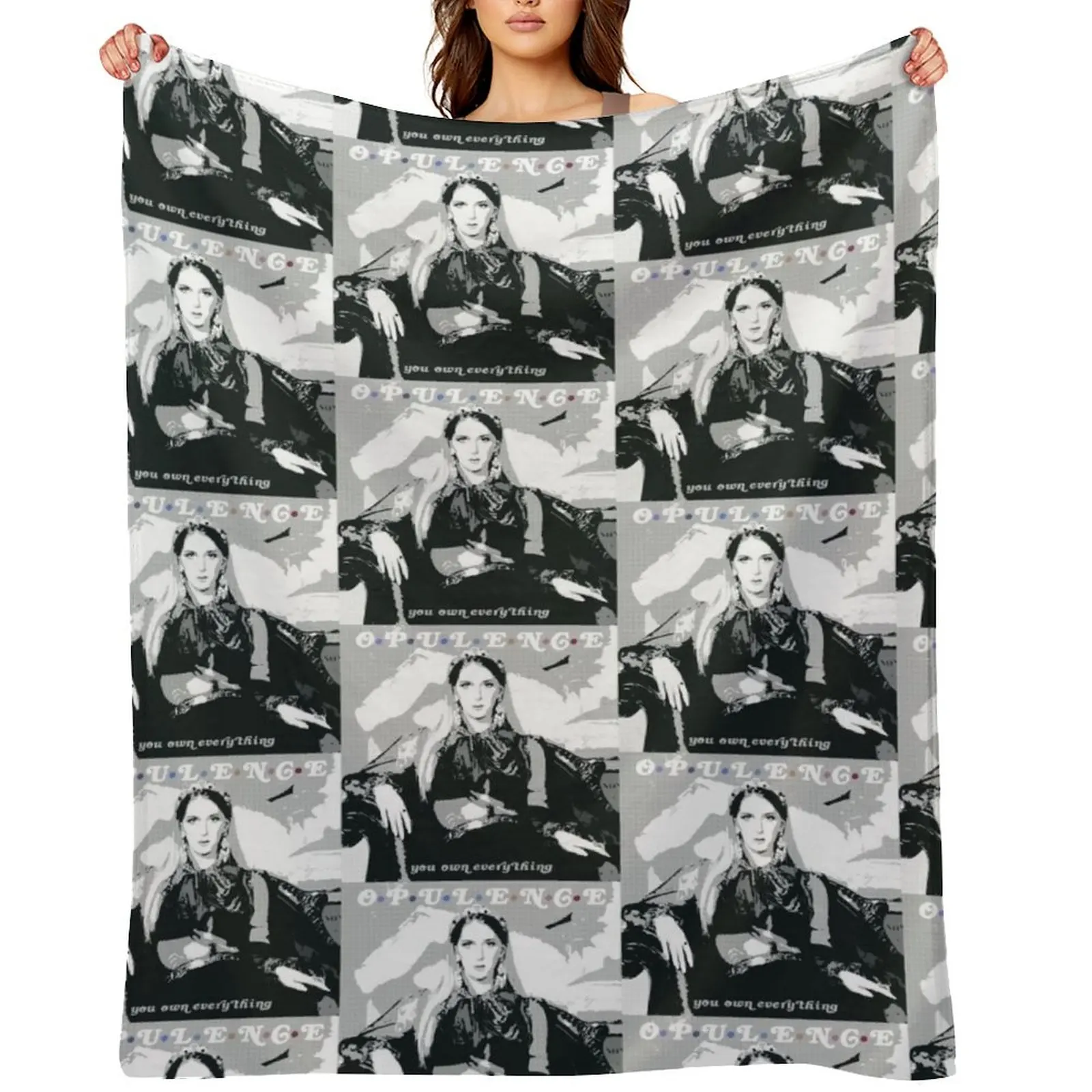 Opulence//You Own Everything Throw Blanket Weighted Heavy Summer Polar Blankets