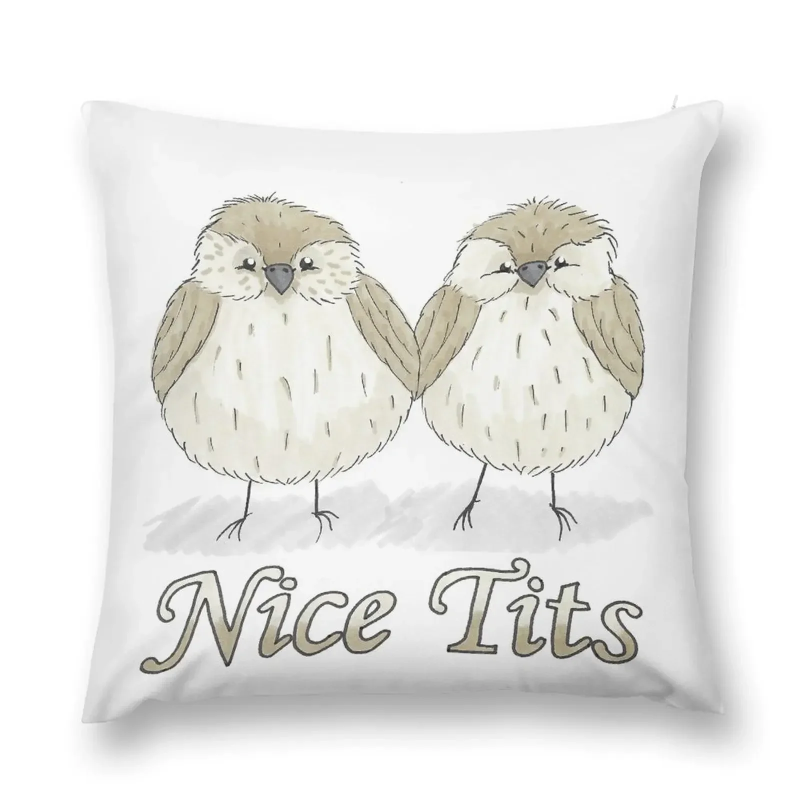 

Pacific Bushtits Throw Pillow Sofa Pillow Cover sleeping pillows Christmas Pillow Cases anime girl