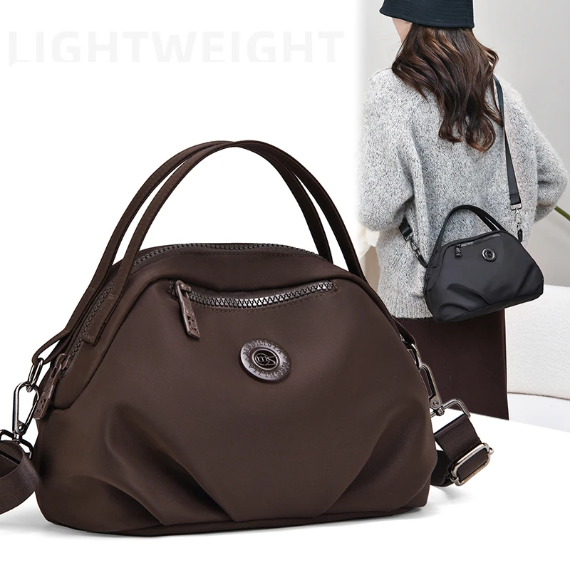 

Ladies's Casual Shoulder Bag Fashion Multi-layer Crossbody Bag for Women Designer Nylon Commuter Women's Small Handbag Female
