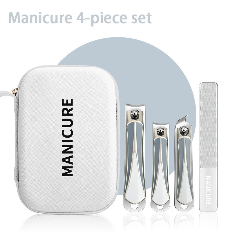 Manicure Set Full Function Kit Professional Stainless Steel Pedicure Sets Professional Nail Clipper Set With Nail Clipper Clean