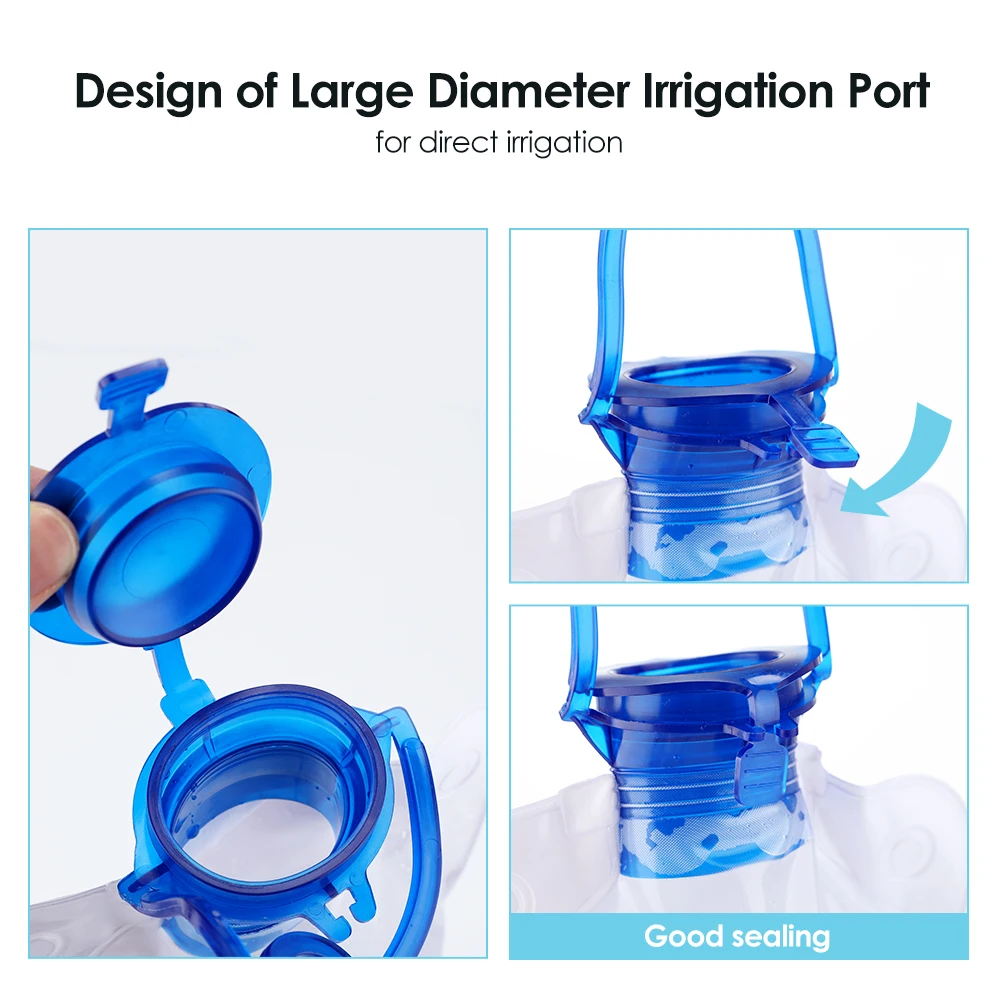 1200ml Enema Bag Cleaning Kit Silicone Water Colonic Irrigation Anal Washing Vaginal Irrigator Shower Women Hygiene Flushing Bag