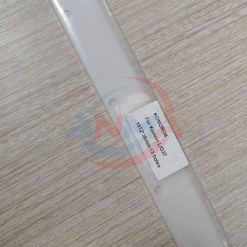 1Piece Komori Wash Up Blade 1012X36X1.2mm With 13 Holes For Komori L/G37 Printing Machine Parts