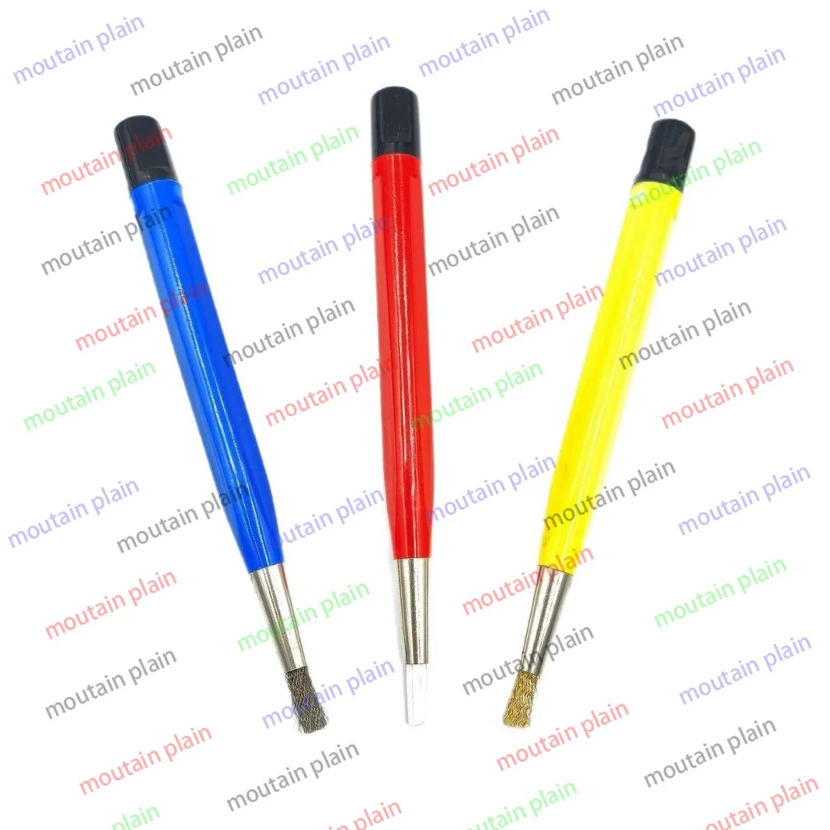 

Набор инструментов для ремонта часов 3 в 1, ручка для подметания, ручка из стекловолокна, ручка для удаления ржавчины для обслуживания часов