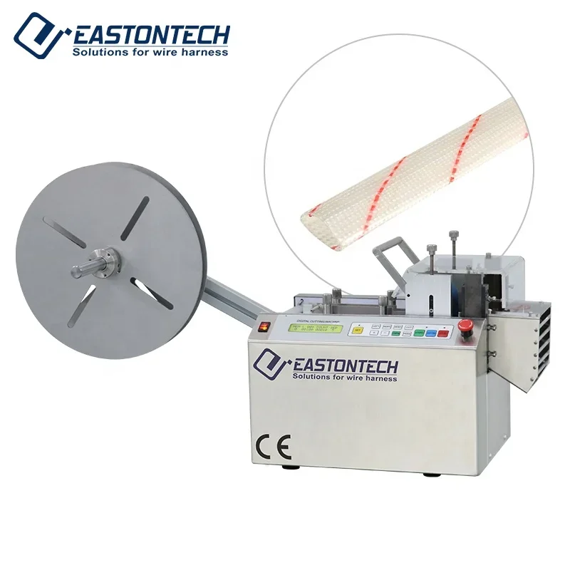 EW-1250 Plastic film cutter UniCut Automatic cutting fiberglass tube machine