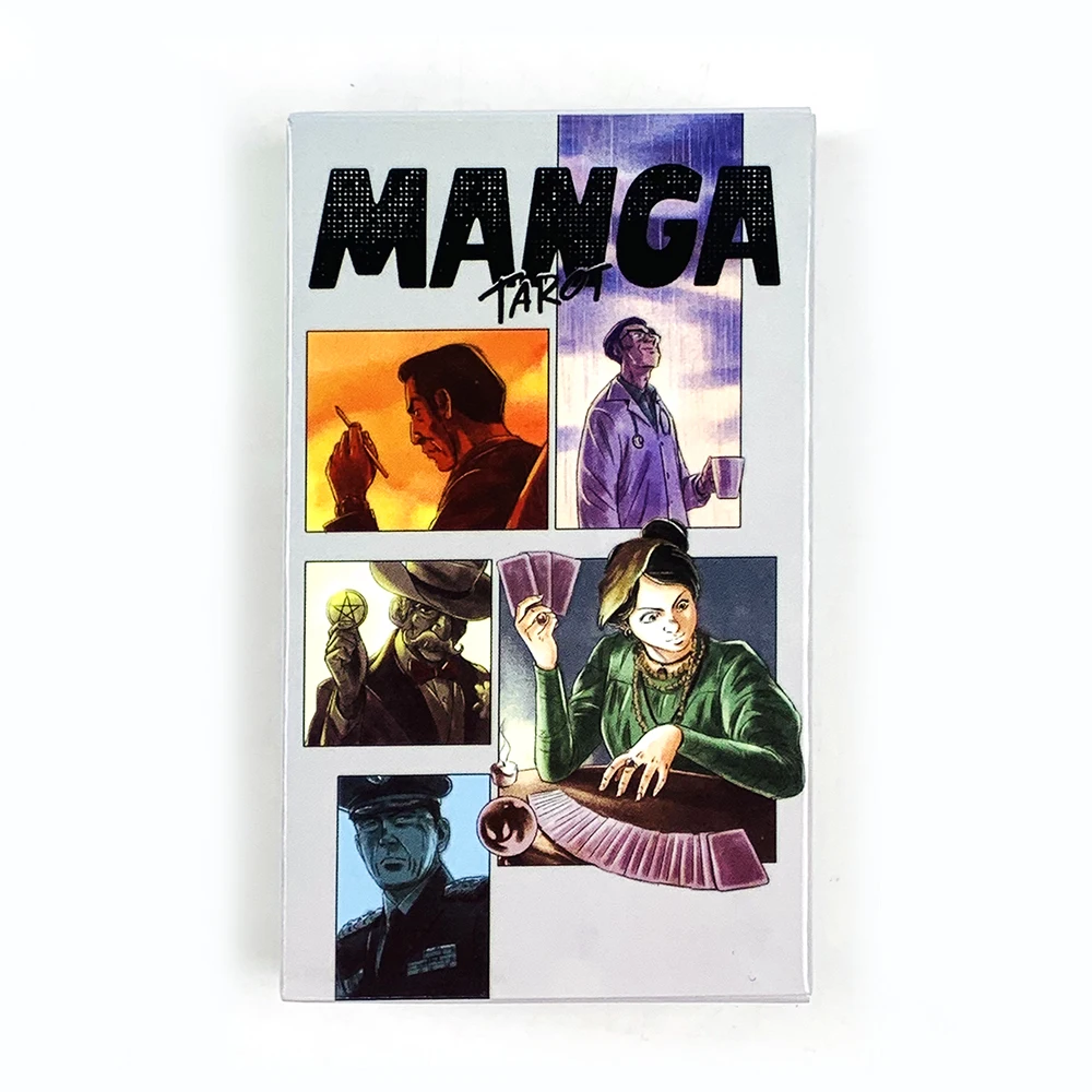 New Manga Tarot Cards A 78 Pcs Deck Ideal For Travel, Divination,Meditation & Spiritual Practices Card Game,Collect Hobby Cards