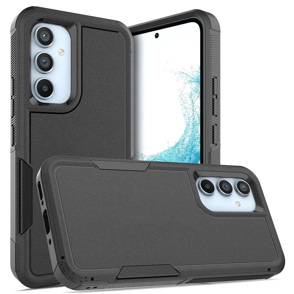 For Samsung Galaxy A15 A25 A05 A14 A24 A34 A54 A04 A13 A23 A33 A53 A73 A52 A72 A12 A22 A32 A03 Heavy Duty Armor Shockproof Case