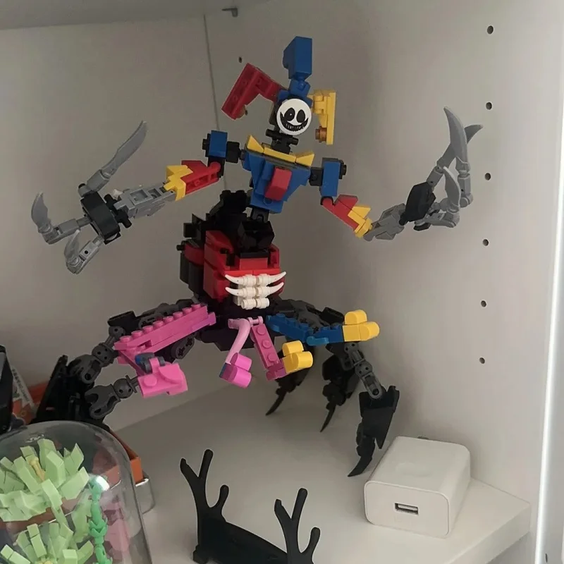 

Коллекционные фигурки персонажей из игры Horror Game 5: Building Blocks 1006, Chum Giblet, Chompkins, Lily, Dogday — игрушка, подарок на день рождения или Рождество