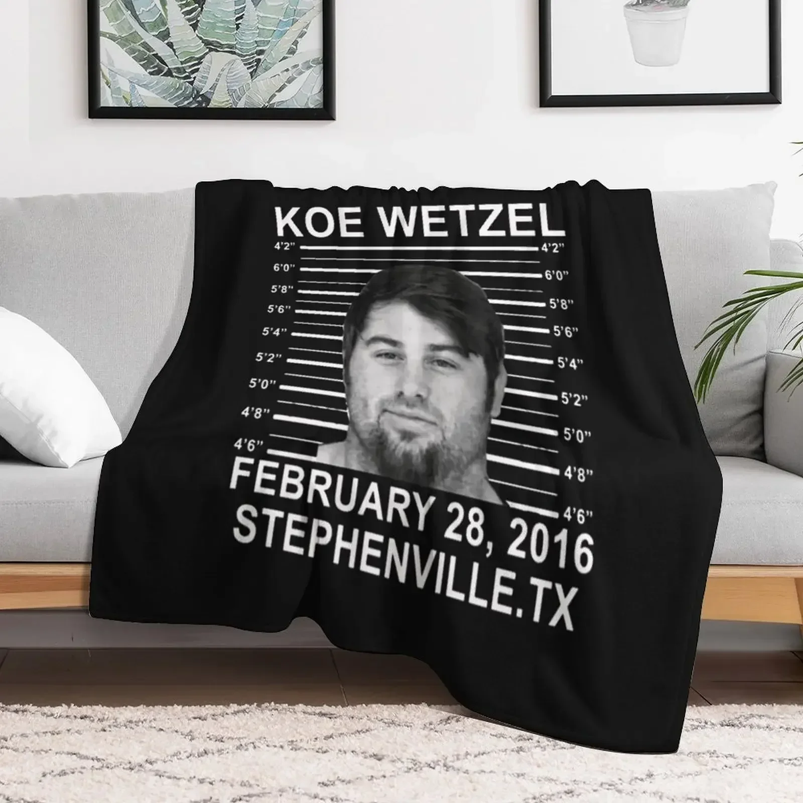 

koe wetzel feb 28 2016 wasted Classic Throw Blanket Furry Softest Picnic Moving Blankets