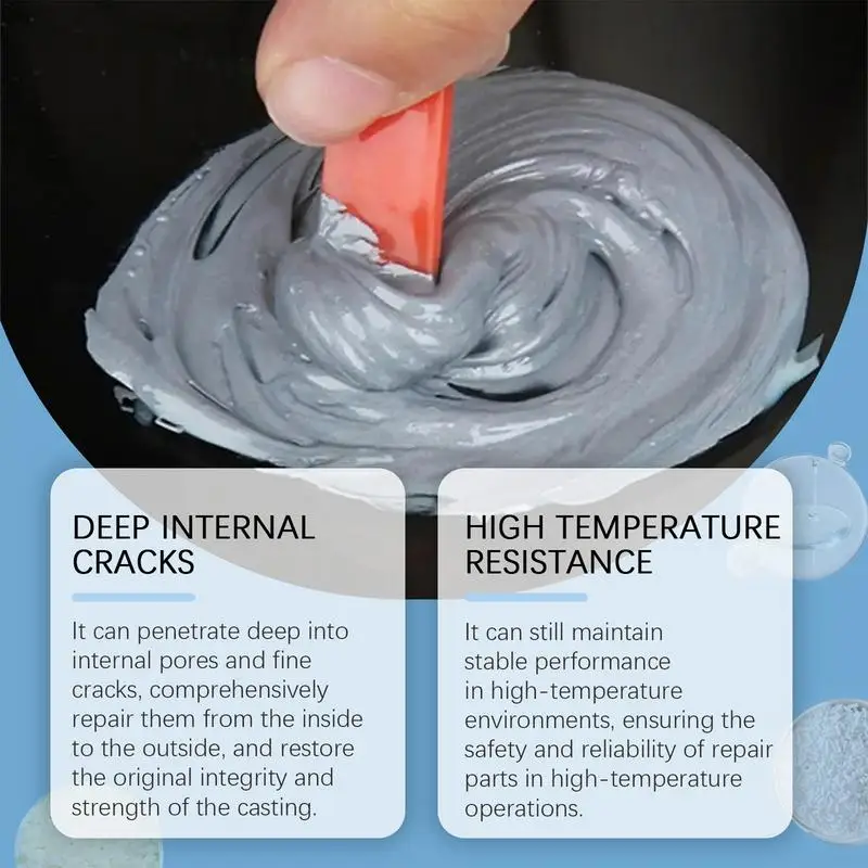 Metall reparatur kleber Metall Epoxid Reparatur Guss kleber 85ml Metall kitt hitze beständiger wasserdichter Metall reparatur kleber Hoch leistungs epoxid