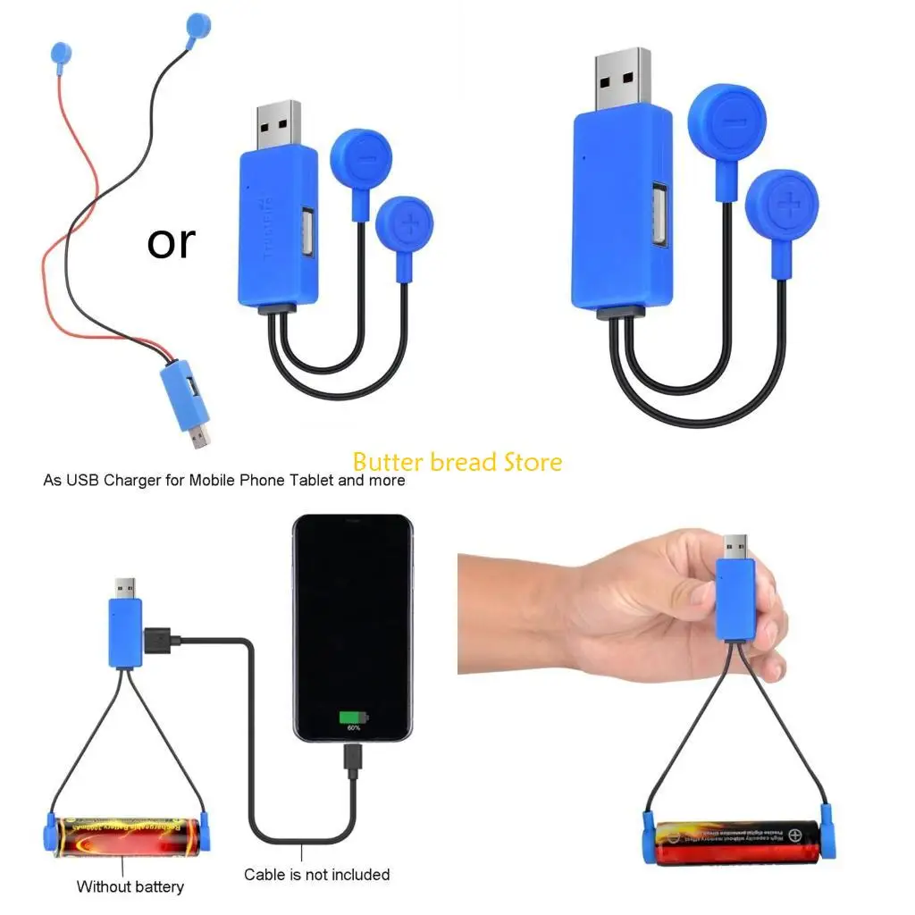 

W89C Магнитное USB-зарядное устройство для мобильного телефона с литий-ионным аккумулятором 26650 21700 20700 18650 16340