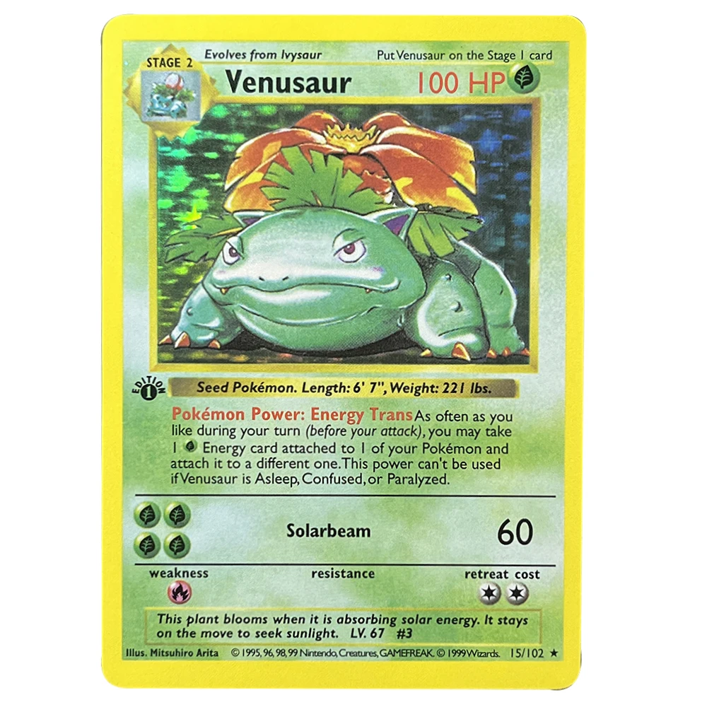 Conjunto de base de cartões proxy ptcg 1/2 folha única charizard blastoise pidgeot hitmonchan mewtwo venusaur zapods gyados clefairy diy