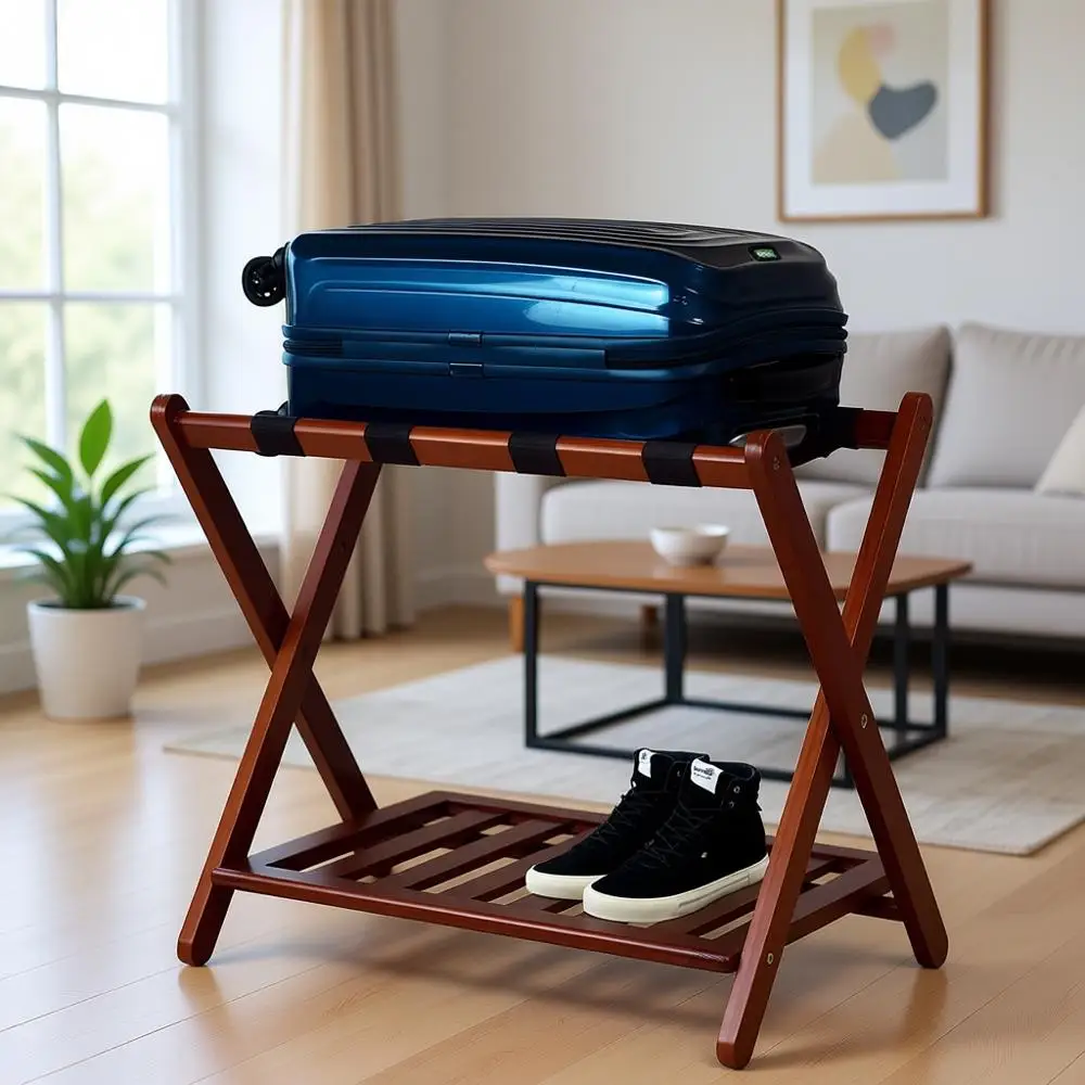 

Новая настенная полка из орехового дерева