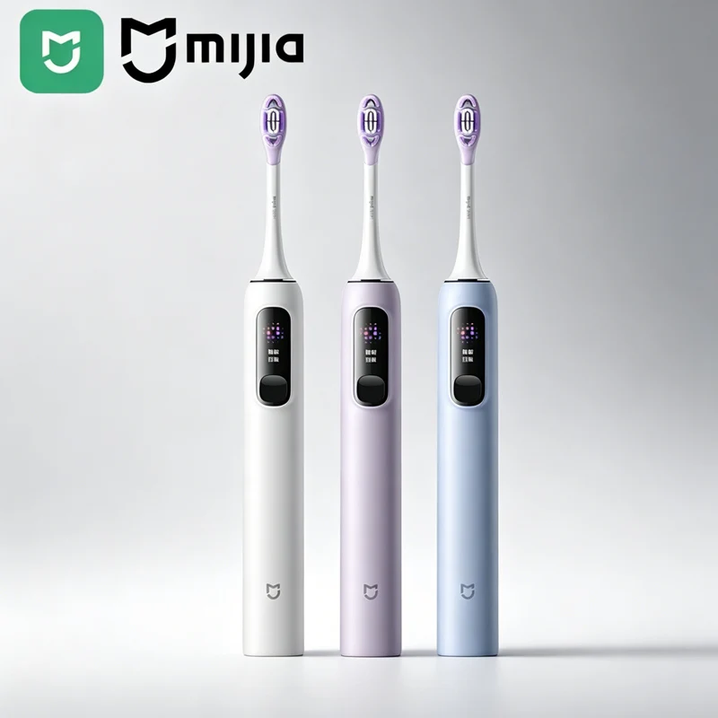 New Mijia Sonic Vibration Electric Toothbrush Pro Intelligent Tooth Surface Recognition Digital Display Reminder