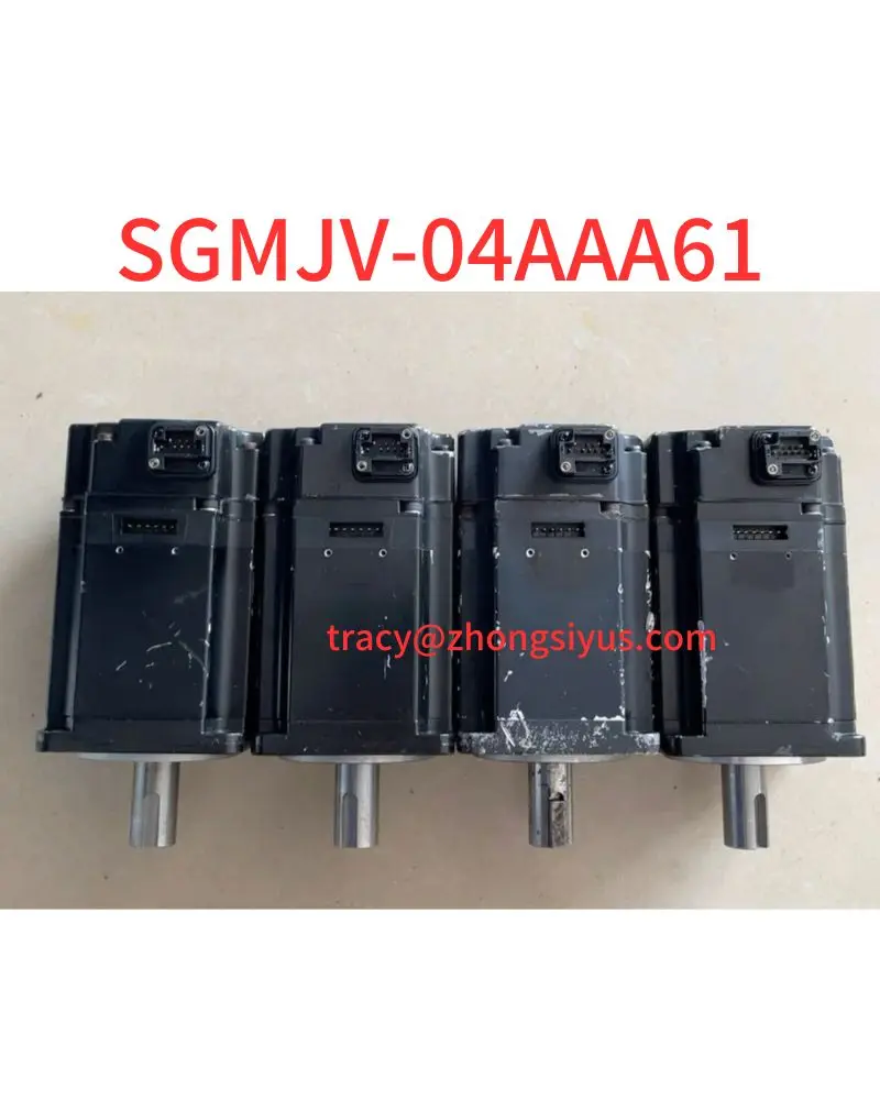 Used sgmjv-04aaa61400w servo motor