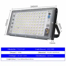 100W Waterproof LED Flood Light #2