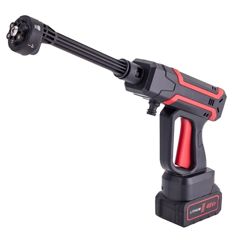 

Portable Rechargeable Electric Car Wash Machine Household Brushless Water Gun 1.3mm Car Wash Artifact