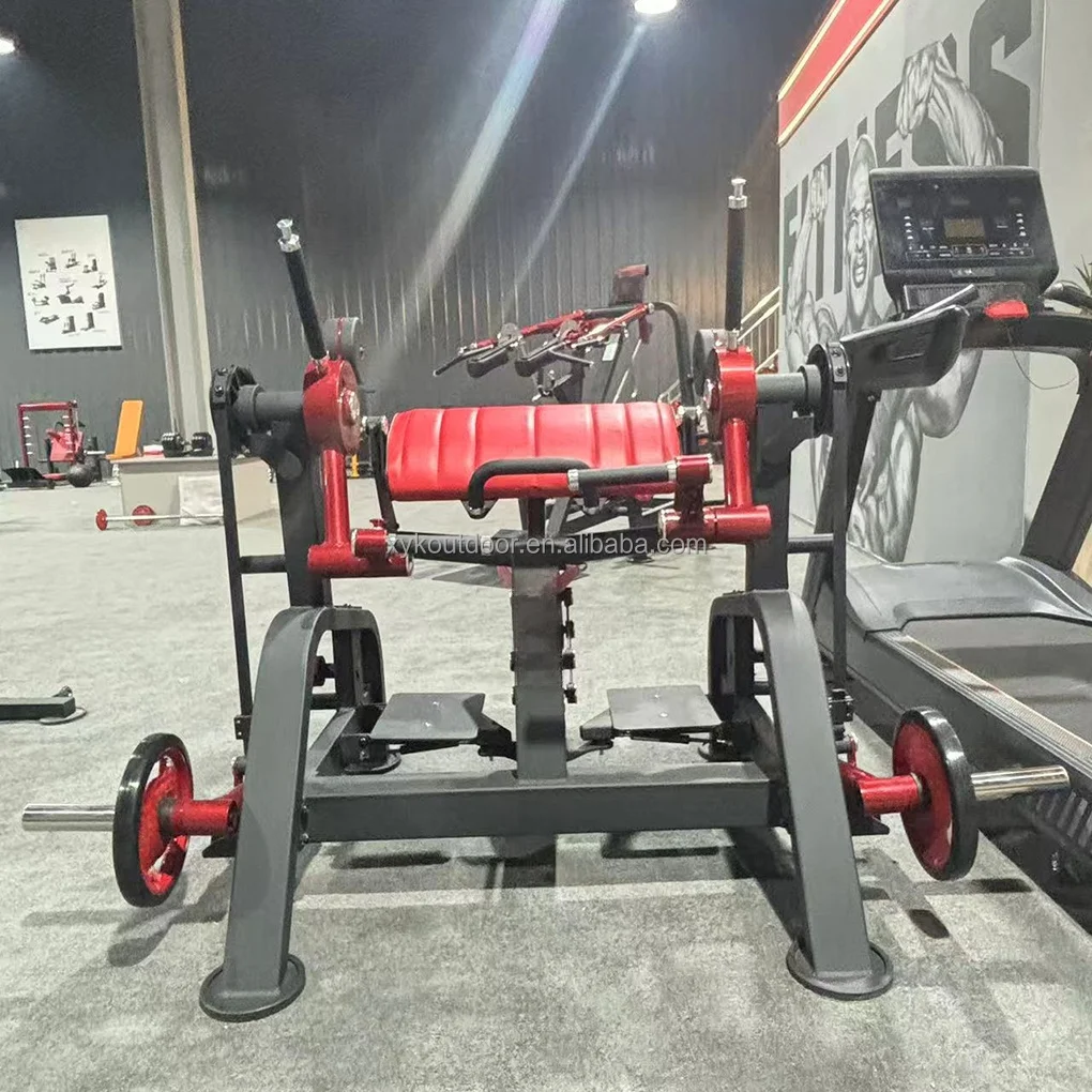 Commercial Gym Fitness Equipment Steel Arm Curling Machine Strength Training Equipment Seated Bicep Curling Machine Gym