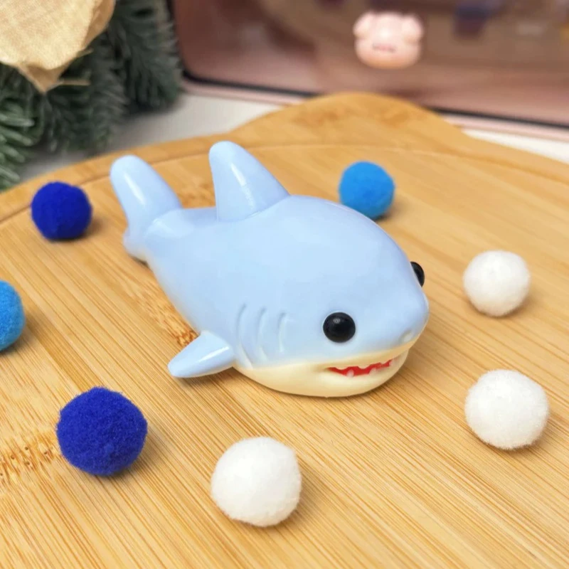 

Food Grade Silicone Shark Handmade Taba Squishy Toy