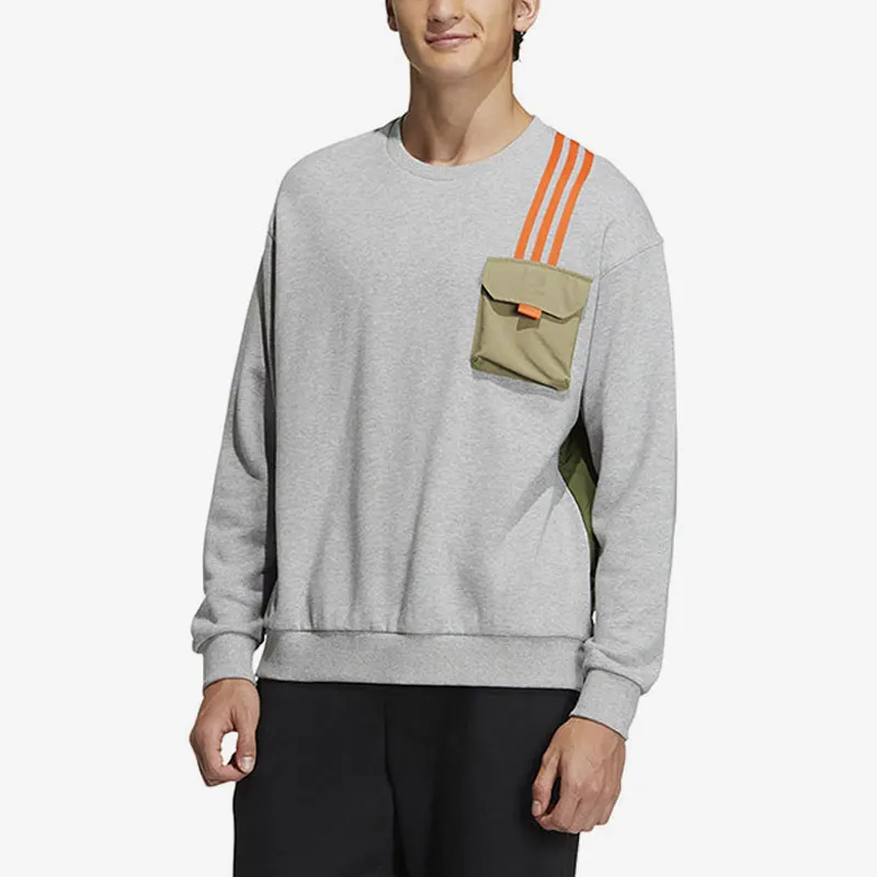 

Adidas Official Authentic NEO Новая спортивная повседневная модная толстовка унисекс HN2411