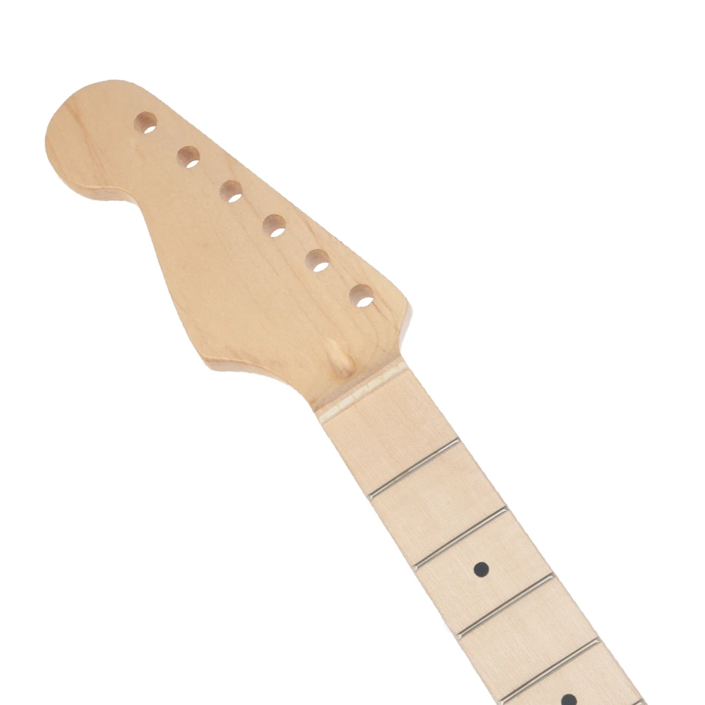 Electric Guitar Neck 22 Fret For ST Style Wooden Fingerboard Neck Parts Replacement For DIY Electric Guitar Luthier Accessories