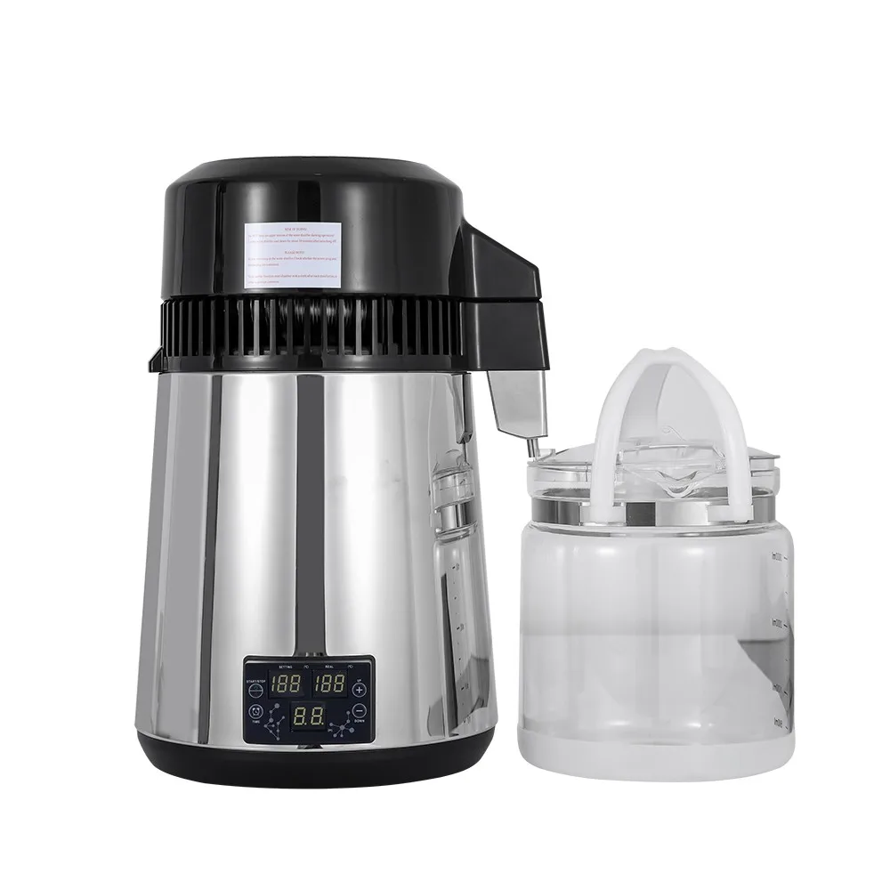 High Quality 4L    Water Distiller Electric Household Distilling Machine Equipment