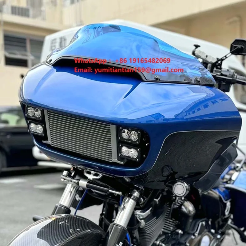 High-Performance Radiator Cooling Kit for 2017-2023 Road Glide Models Enhanced Cooling System Easy Motorcycle Accessories